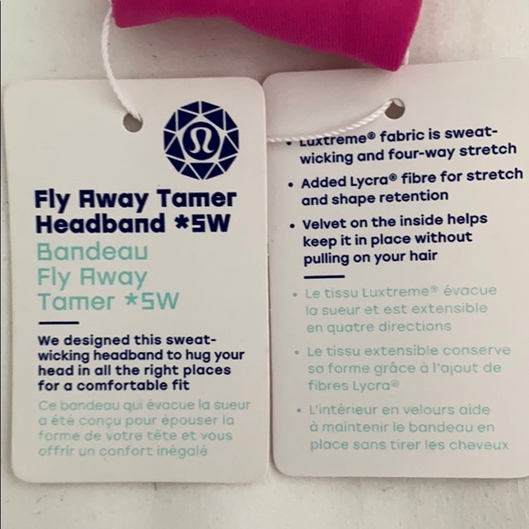 Seawheeze Lululemon NWT Fly Away Tamer Headland - Picture 2 of 2